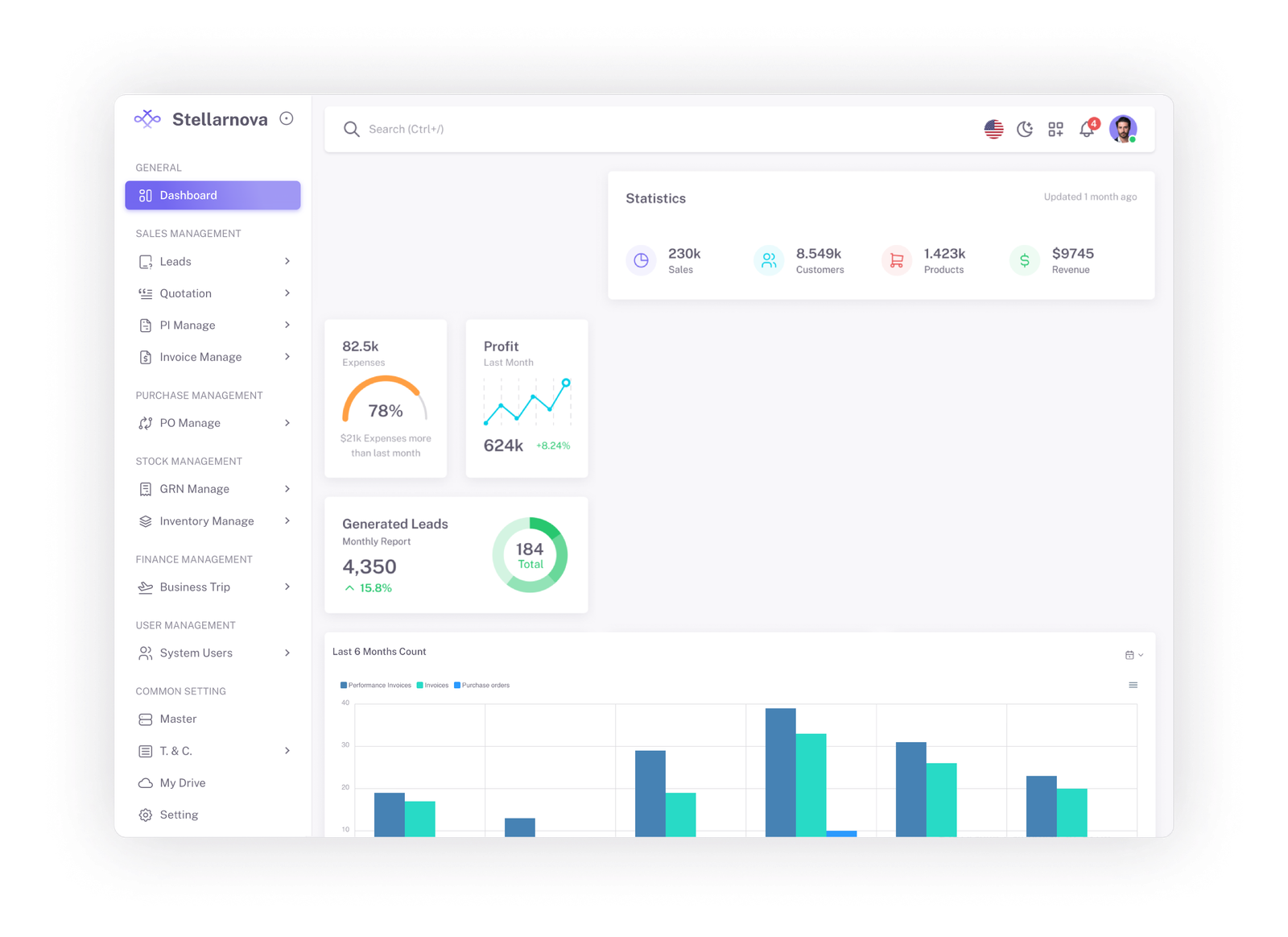 hero dashboard